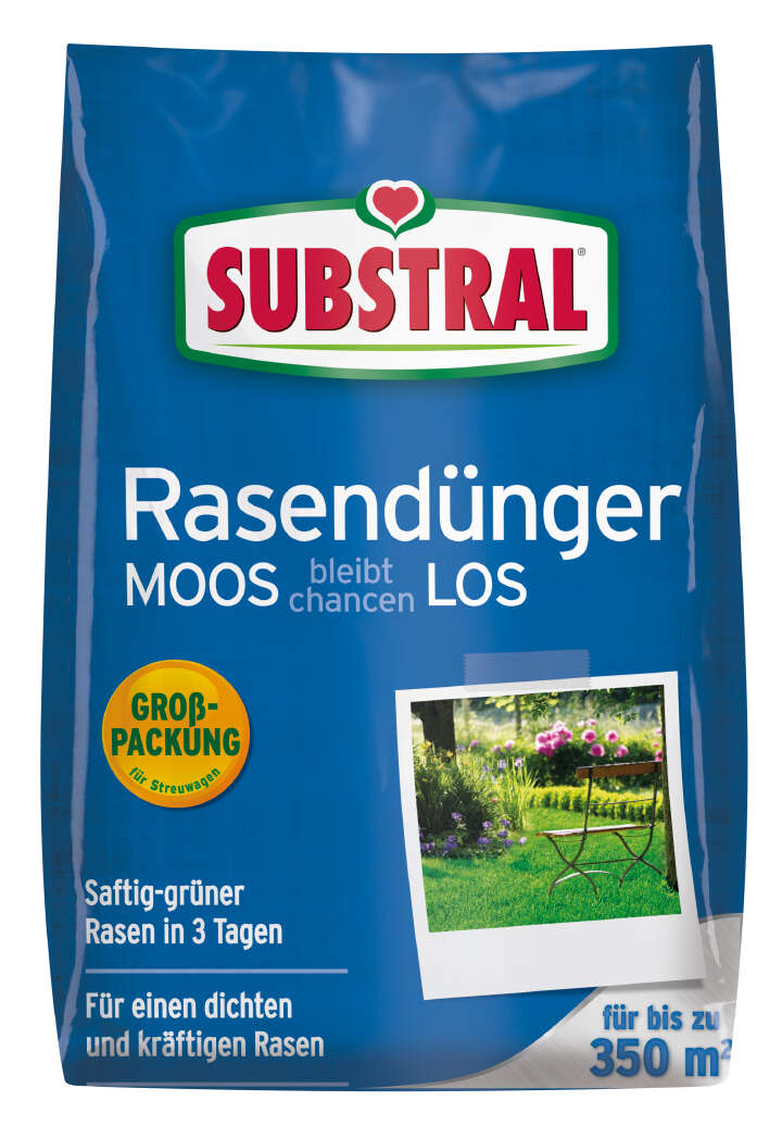 SUBSTRAL Rasendünger Moos bleibt chancenLOS